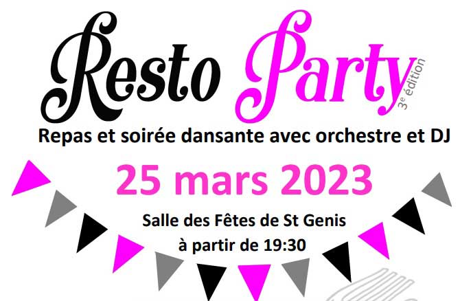 Resto Party 25/03/2023