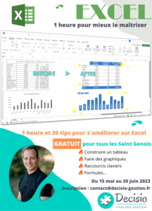 Lire la suite à propos de l’article EXCEL : 20 tips pour s’améliorer en 1 heure !