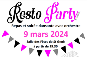 Lire la suite à propos de l’article Resto Party 09/03/2024