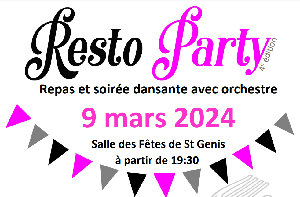 Resto Party 09/03/2024